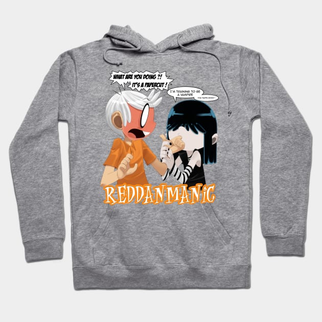 The Loud House - Lucy Taste Lincoln Hoodie by Reddanmanic